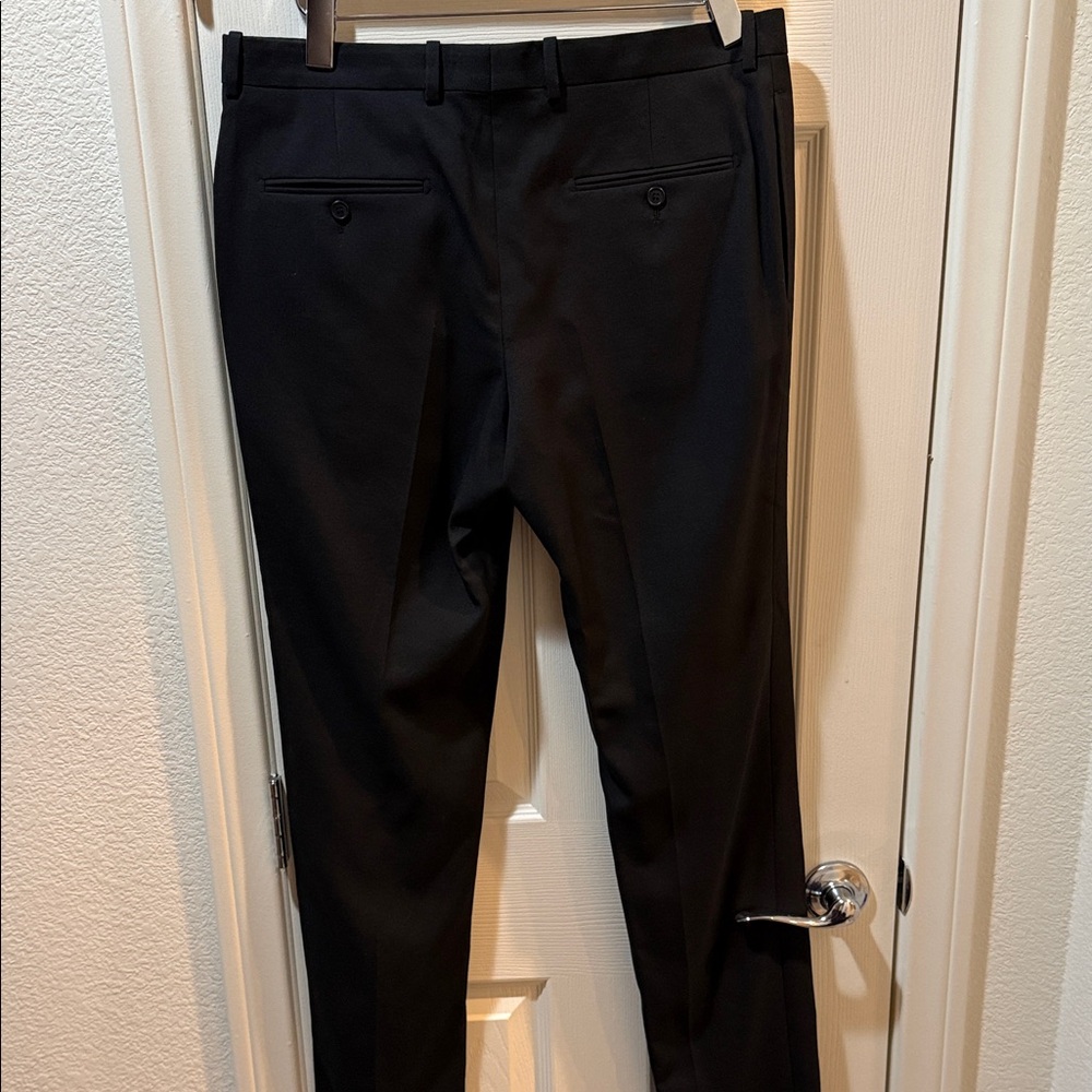 Saint Laurent Men's Black Dress Pants 50 - Picture 4 of 5